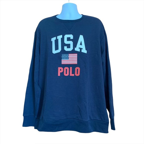 Polo Ralph Lauren USA Flag Men's Sweater -Size: XL